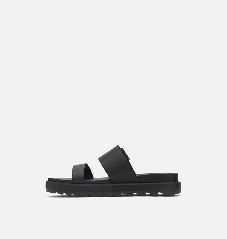 Sorel Roaming™ Buckle - Womens Slides Black - 187206RGJ